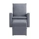 preview thumbnail 10 of 10, Soho Baby Everlee Upholstered Glider/Ottoman