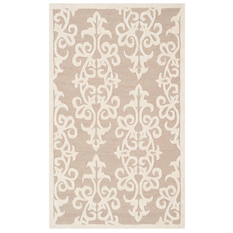 SAFAVIEH Handmade Bella Marilyne Modern Floral Wool Rug