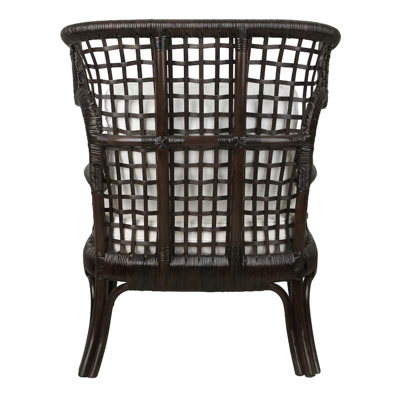 NPD Furniture Zelma Rattan Wingback Armchair