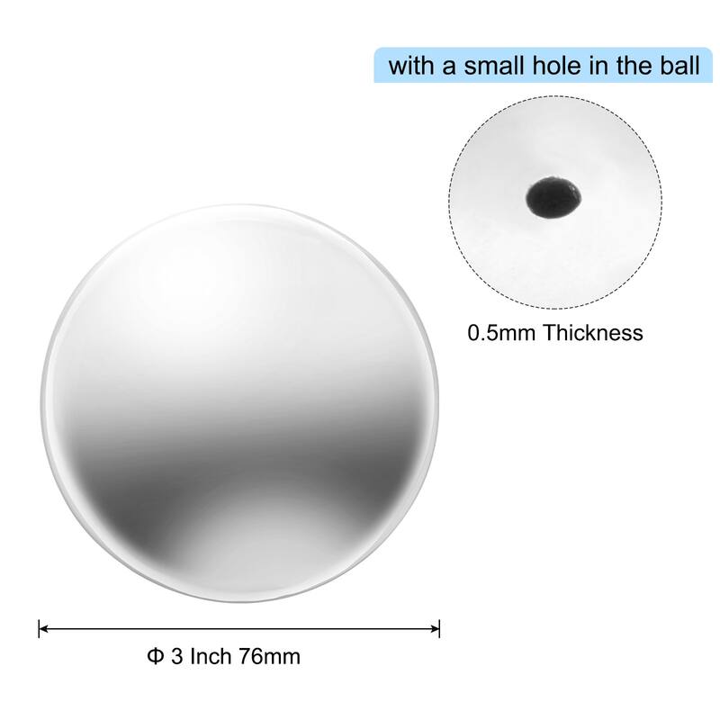 Gazing Ball Stainless Steel Gazing Globe Mirror Sphere