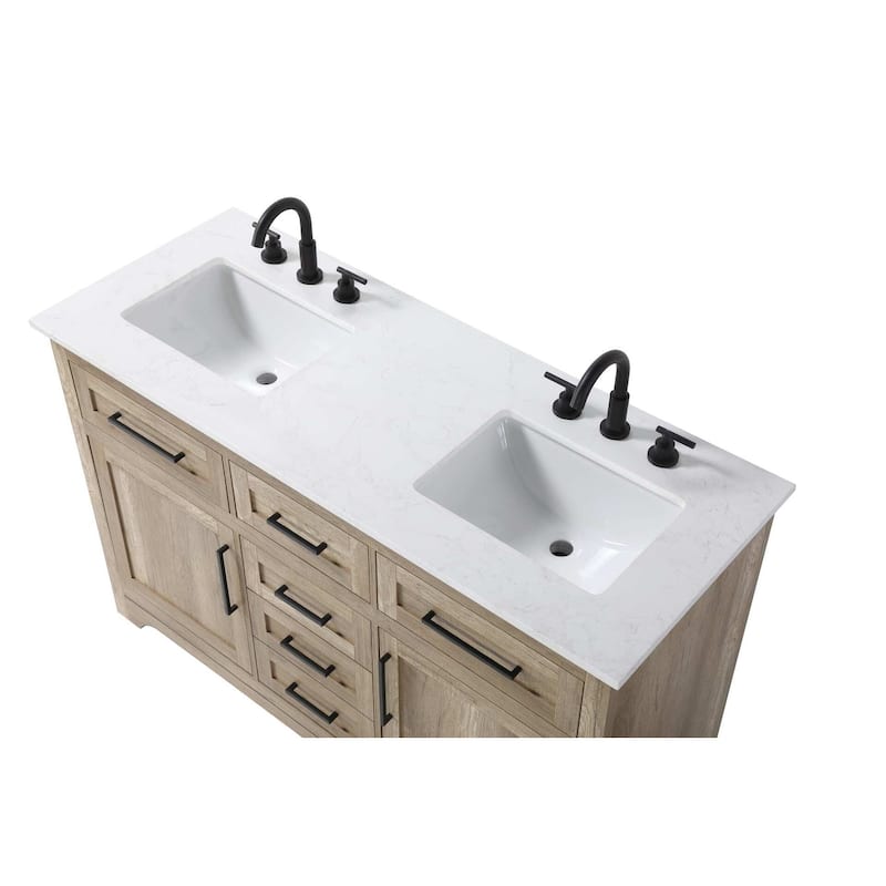 Nathaniel Double Bathroom Vanity (54-84 inch)