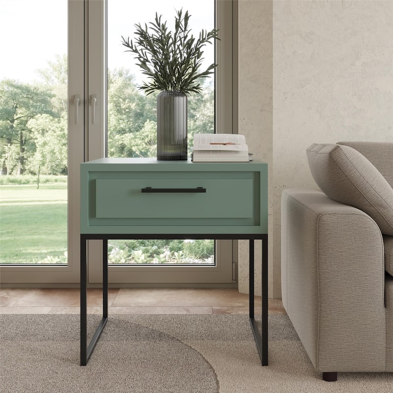 Cortney's Collection Perry End Table - Sage
