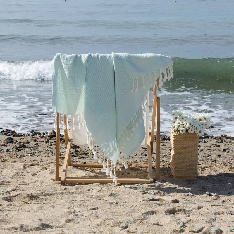 Authentic Hotel and Spa 100% Turkish Cotton Fun in Paradise Pestemal Beach Towel