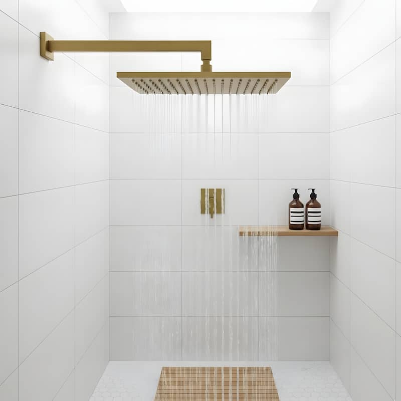 Bathroom Luxury High Pressure Waterfall Rain Shower Head