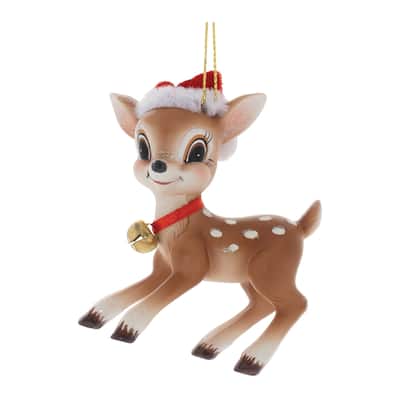 Santa's Reindeer Ornament (Set of 12) - N/A