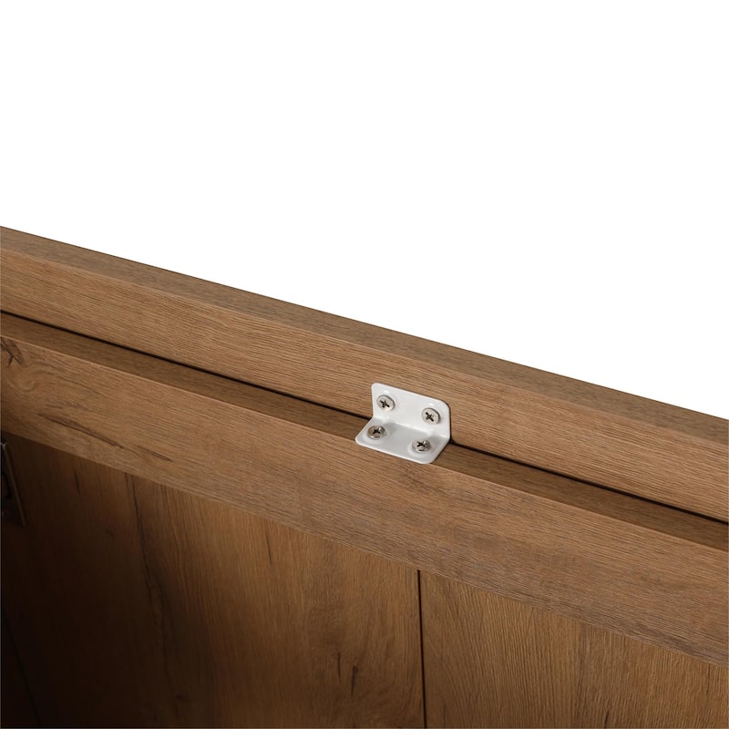 Bathroom Vanity With Sink In 24/30/36 Inch, Floating Bathroom Vanity With Soft Close Door