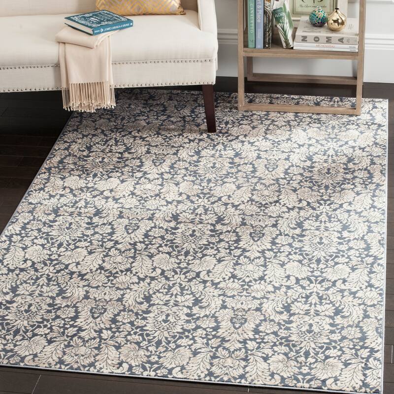 SAFAVIEH Vintage Distressed Boho Orpha Oriental Rug - 5'1" x 7'7" - Navy/Creme