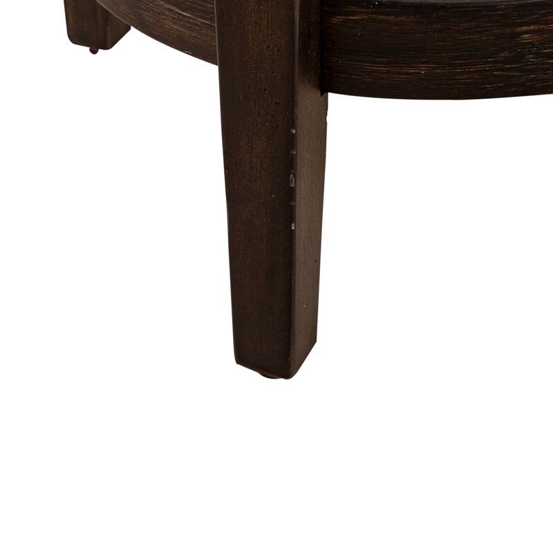 Mill Creek Peppercorn 4 Piece Console Table Set