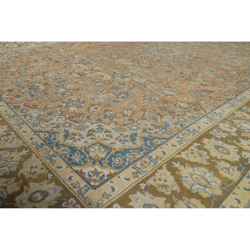 Traditional Floral Najafabad Persian Area Rug Handmade Wool Carpet - 8'1" x 11'8"