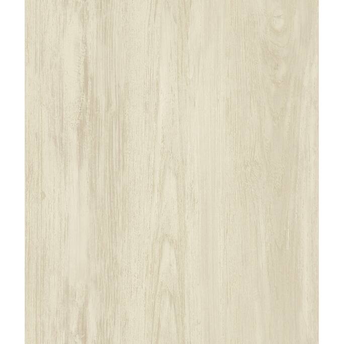 Mapleton Beige Wood Wallpaper - 20.5in x 396in x 0.025in