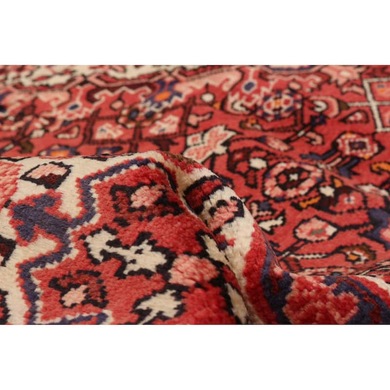 ECARPETGALLERY Hand-knotted Andelz Red Wool Rug - 5'6 x 10'1