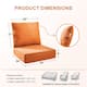 Option Orange Cushion