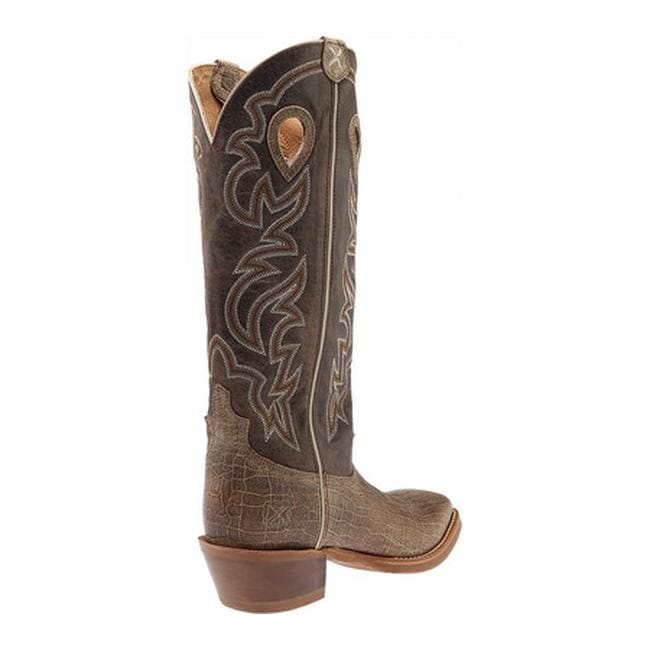 Twisted X Men/'s Buckaroo Crazy Horse Taupe Boots MBK0030