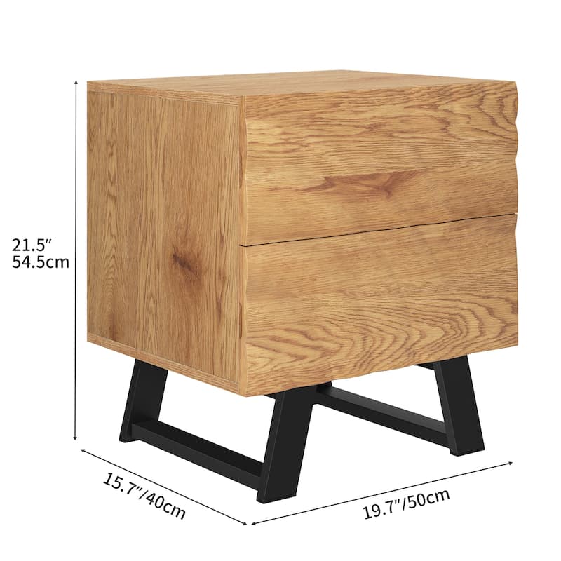 Moasis Water Ripple Nightstand