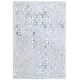 preview thumbnail 2 of 4, Martha Stewart by SAFAVIEH Bertrande Modern Rug - Grey/Blue - 5' 3" x 7' 7"