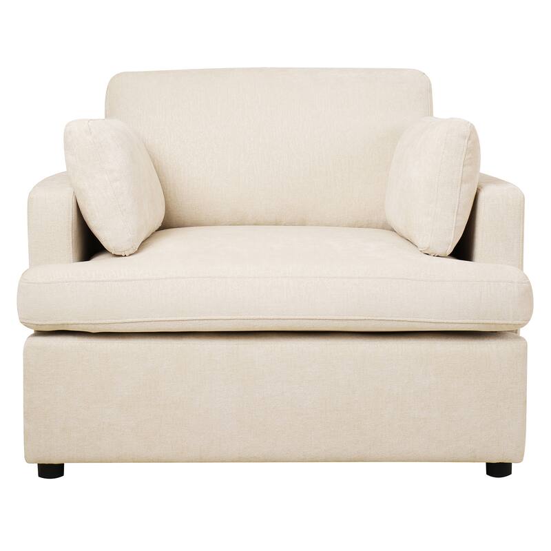 37" Accent Chair with Pillows