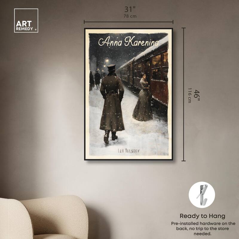 Anna Karenina Canvas by Art Remedy