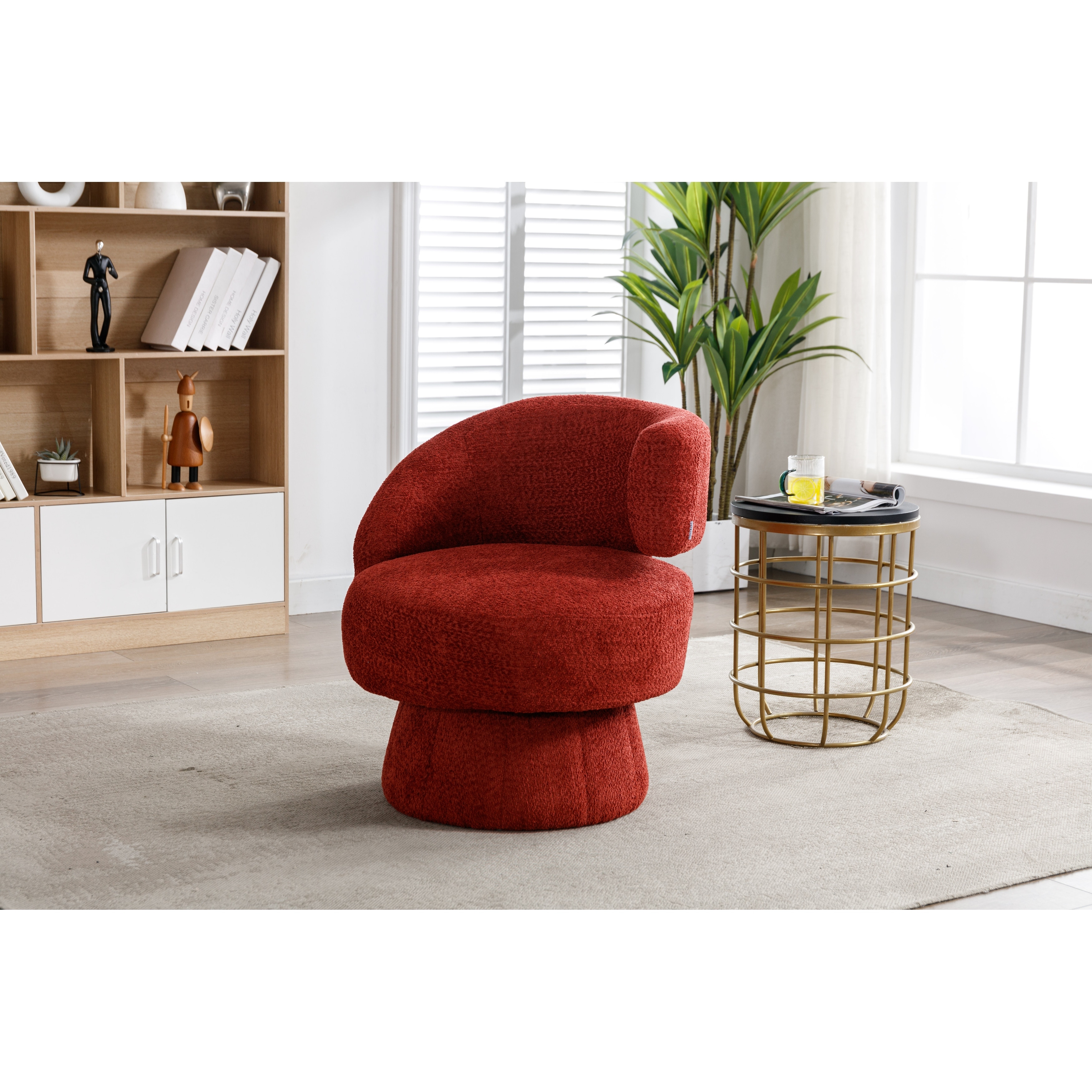 Red shop cuddle chair