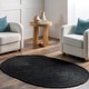 preview thumbnail 31 of 87, Nuloom Adelaida Farmhouse Jute Area Rug Black - Oval - 3' x 5'