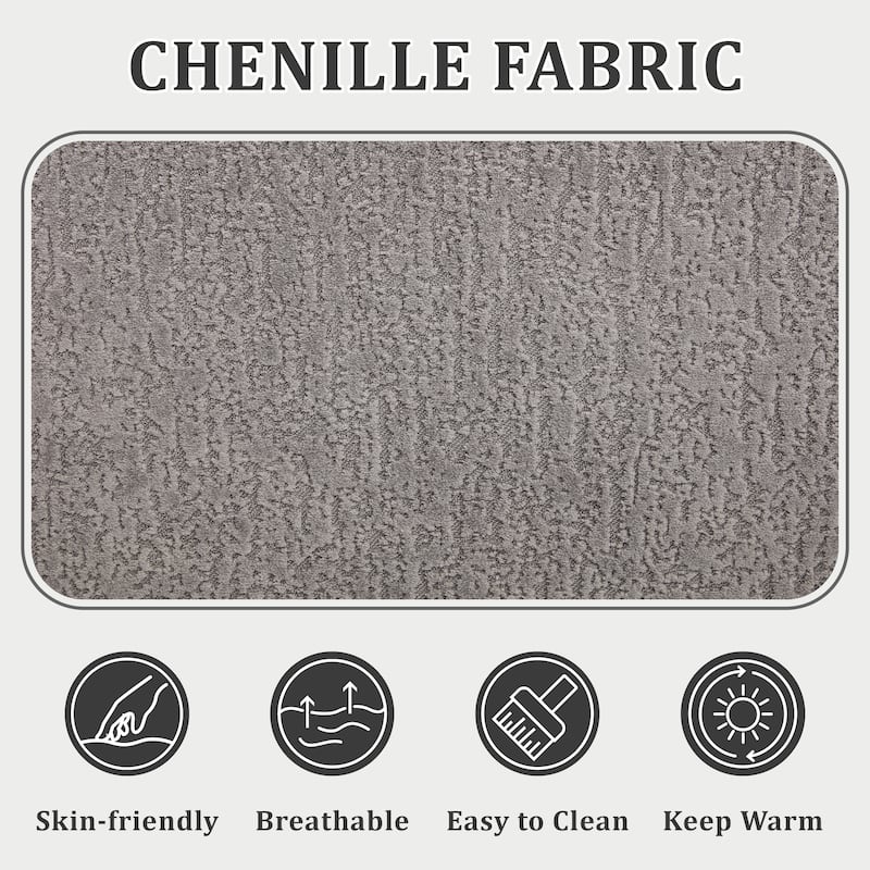 L-Shape Boneless Couch for Living Room, Curved Sectional Sofa Memory Foam Floor Sofa with 5 Pillows