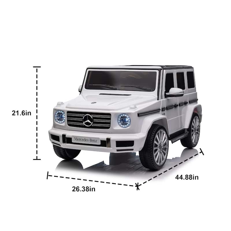 Licensed Mercedes-Benz G500,24V 2.4G W/Parents Remote Control,electric car for kids,Three speed adjustable