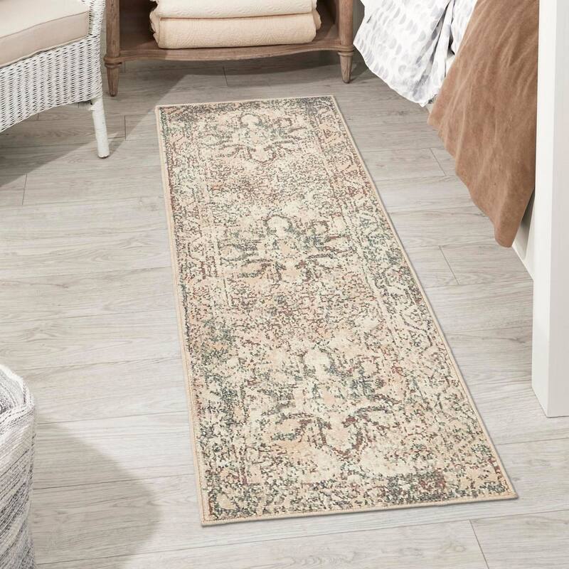 Contemporary Daisy Collection Area Rug