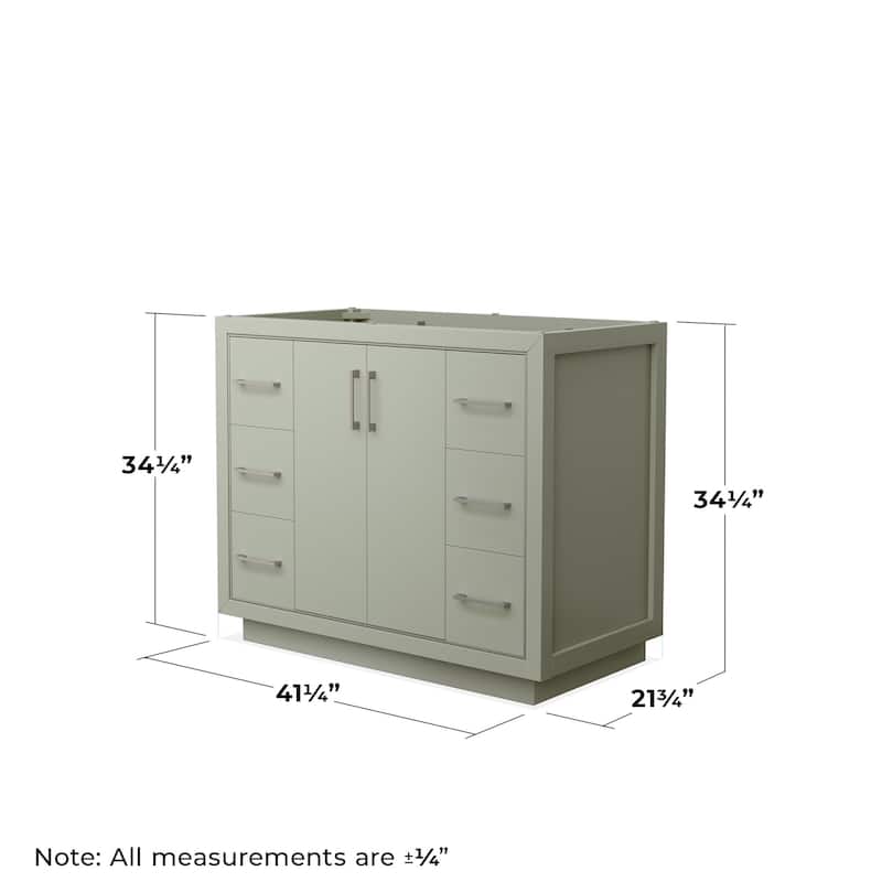 Wyndham Collection WCF1111-42S-CX-MXX Icon 42" Single Free Standing