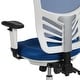 preview thumbnail 112 of 164, Nicholas Mid-Back Blue Mesh Multifunction Executive Swivel Ergonomic Office Chair with Adjustable Arms