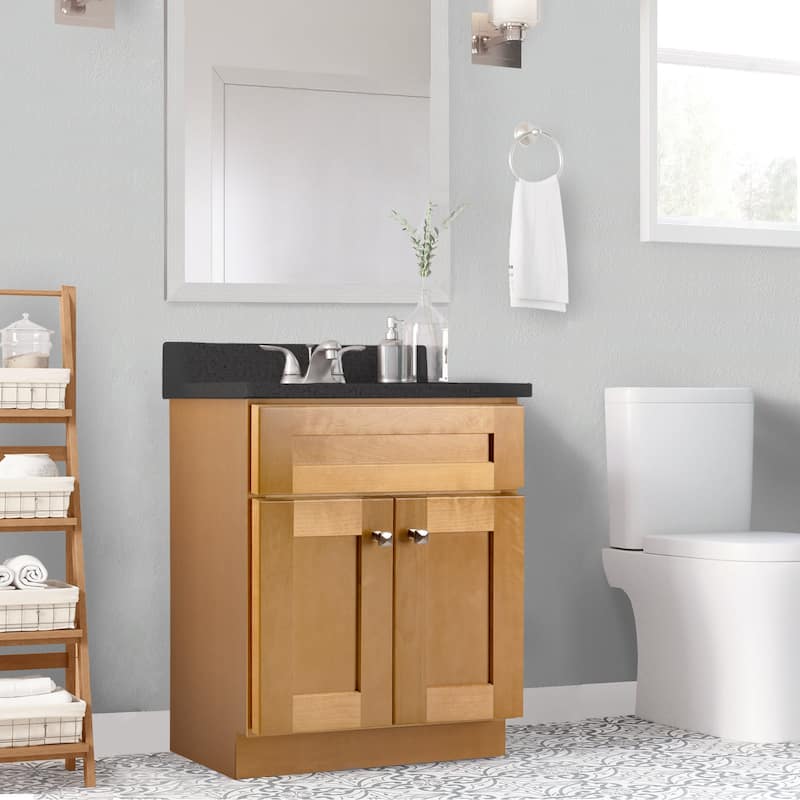 Design House Brookings 22" Single Free Standing Wood Vanity Cabinet