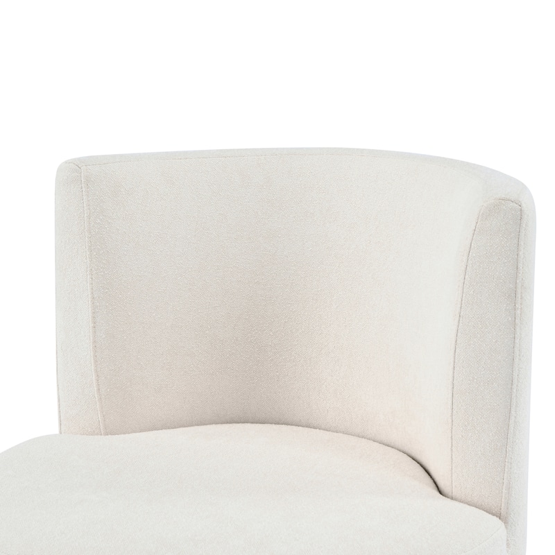 Christopher Knight Home - Thaddeus Swivel Side Chair in Fabric with Pine Frame and Plush Foam