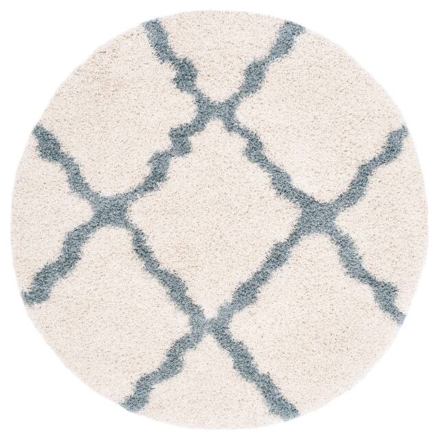 SAFAVIEH Dallas Shag Giusy Trellis 1.5-inch Thick Rug