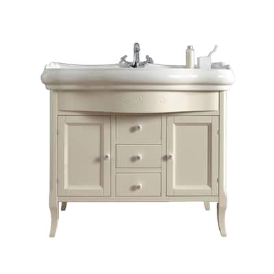 WS Bath Collections Retro 1050.01+7347 Retro 40" Free Standing Single