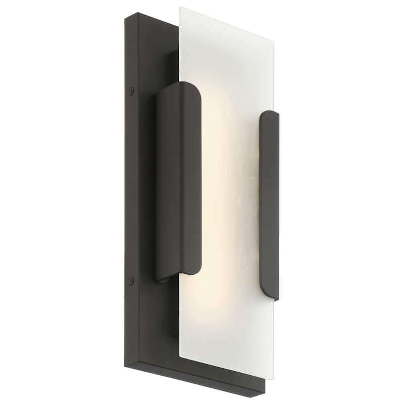 Hubert Tall Outdoor LED Wall Mount - Bronze
