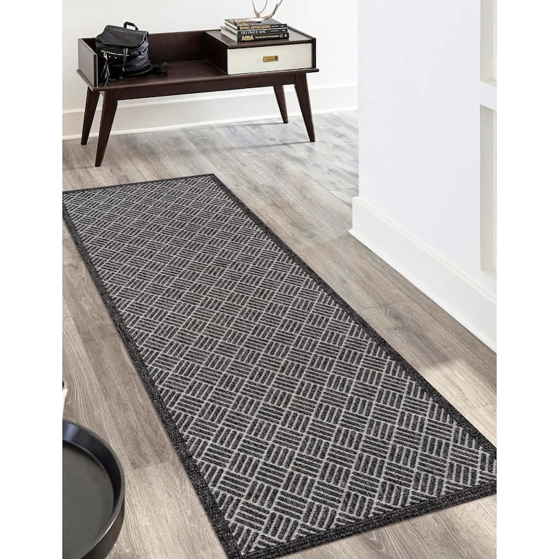 ECARPETGALLERY Machine Woven Eve Indoor/Outdoor Area Rug