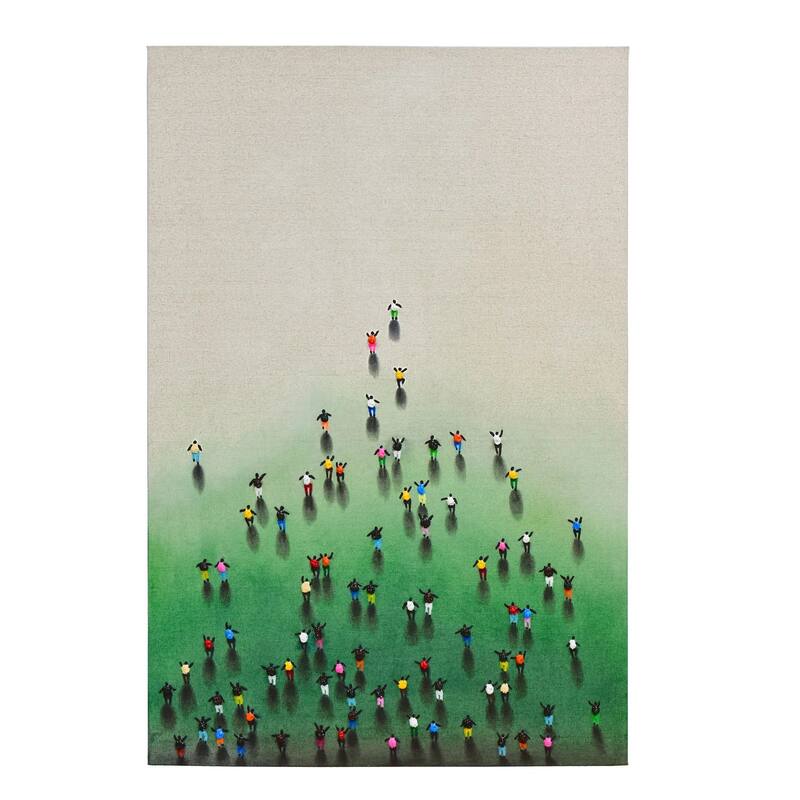 Social Climber 3D Paint on Canvas Wall Art