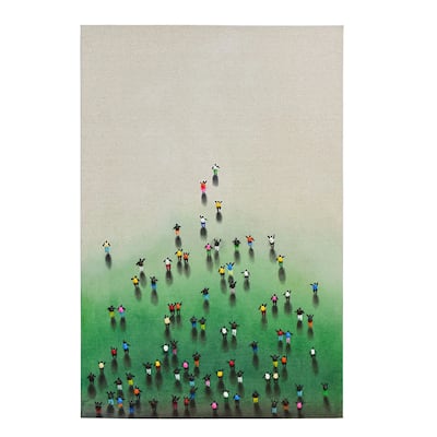 Social Climber 3D Paint on Canvas Wall Art