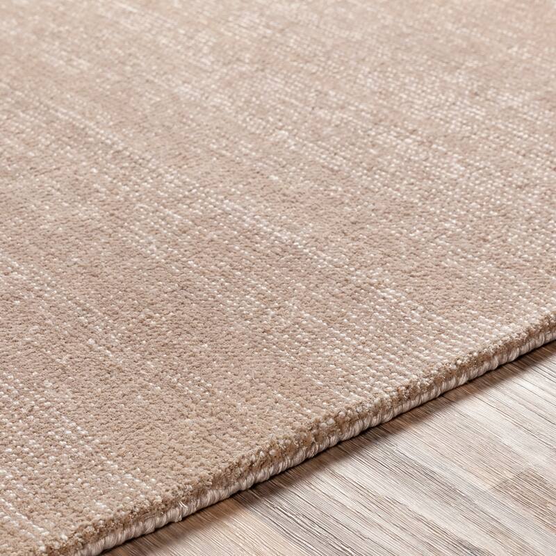Alise Handmade Nylon Solid Area Rug