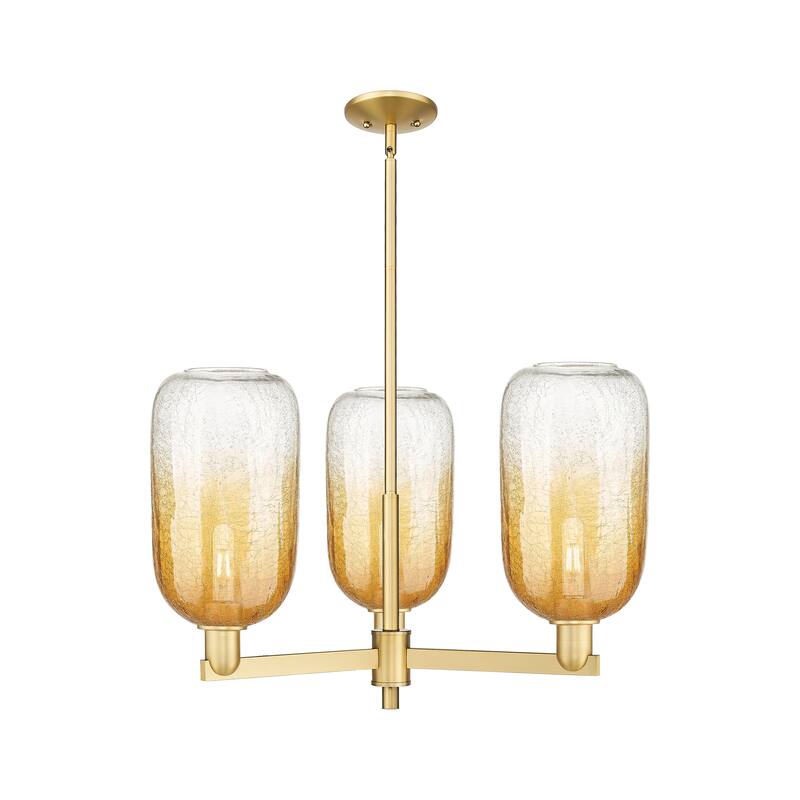 Innovations Lighting Downtown Urban - Brookhaven Cloche - 3 Light 18" Stem Hung Chandelier
