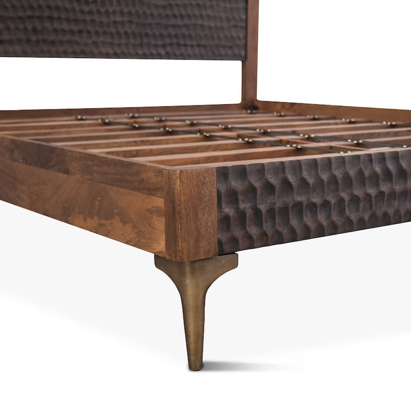 Vallarta Two Tone Mango Wood Bed