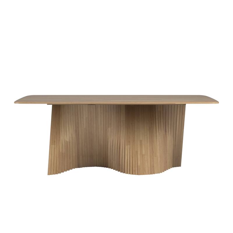 Norvik Wave Base Dining Table Set by iNSPIRE Q Modern
