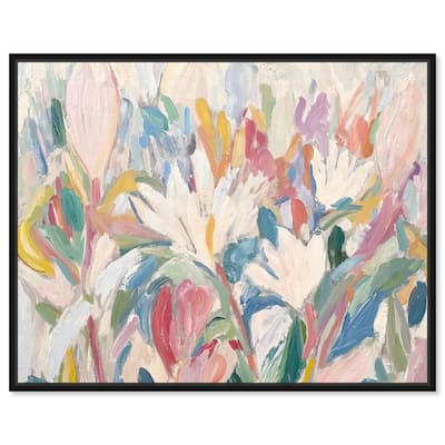 Morning Mist Bloom I Canvas by Art Remedy