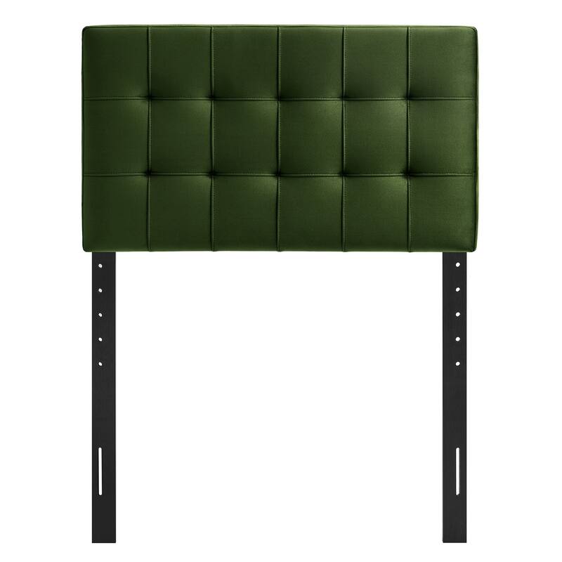 Lily Biscuit Tufted Performance Velvet Headboard