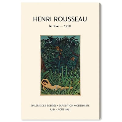 Dream in the Jungle Canvas by Art Remedy, Gallery Wrapped