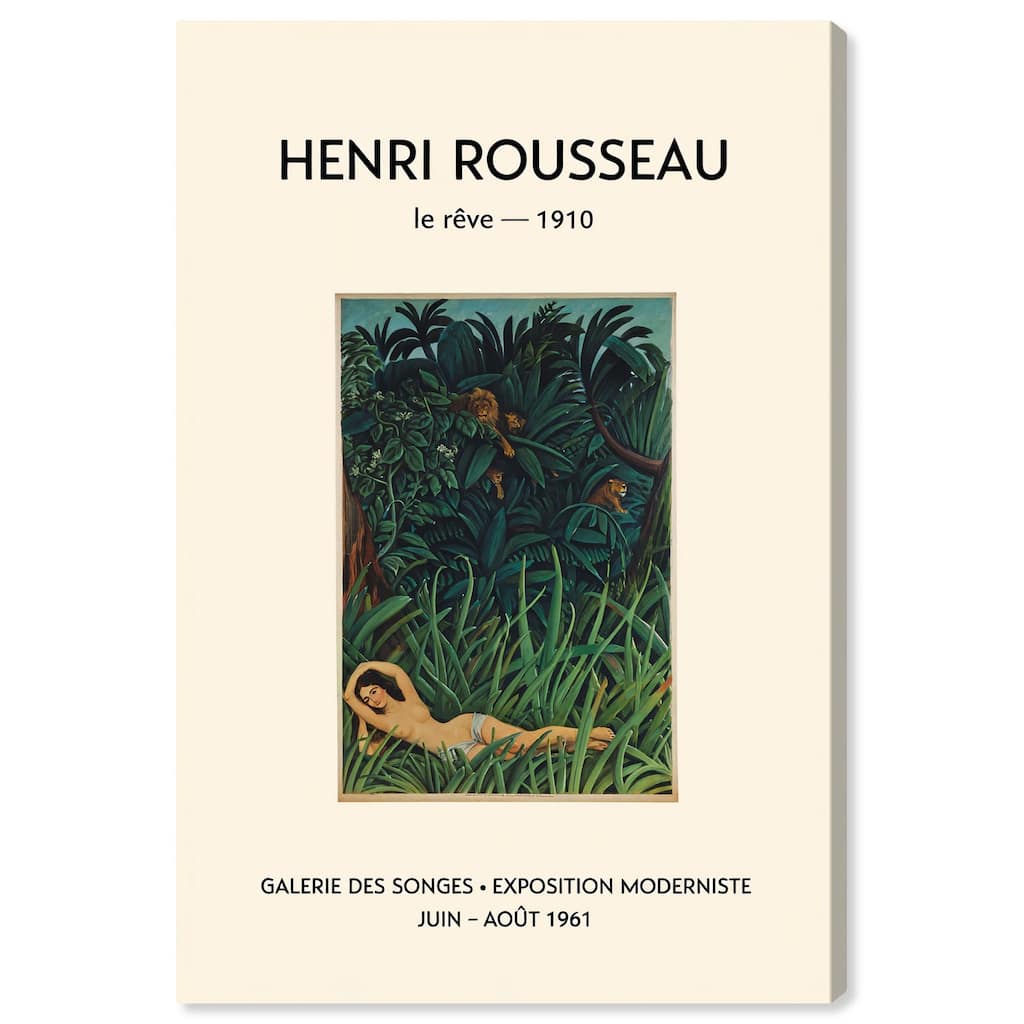 Dream in the Jungle Canvas by Art Remedy, Gallery Wrapped