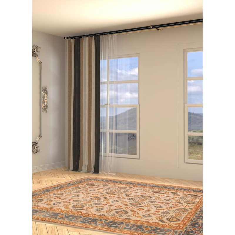 ECARPETGALLERY Hand-knotted Finest Agra Jaipur Ivory Wool Rug - 8'0 x 9'11