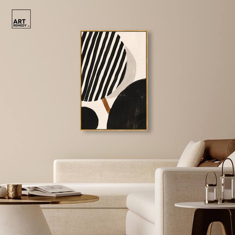 Linear Contempo Canvas by Art Remedy