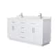 Option White, Nickel Trim, Giotto Quartz Top