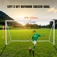 preview thumbnail 3 of 10, Portable Soccer Goal, 12x6 ft Soccer Net, Adults Kids Backyard Soccer Net, Large Practice Soccer Net, Youth Training Soccer Goa