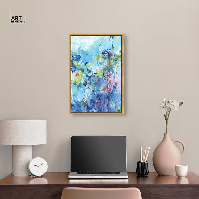 Heavenly Blue II Canvas by Art Remedy