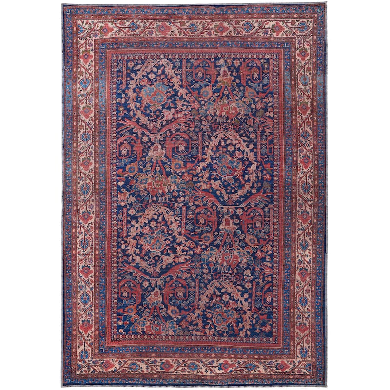Birchlawn Oriental Vintage Area Rug - 10'-6" x 14' - 10'-6" x 14' - Red